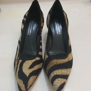 Donald J Pliner Tiger Print Pumps